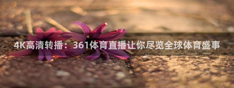 so米直播篮球：4K高清转播：361体育直播让你尽览全球体育盛事